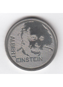 Svizzera. 5 FRANCHI Commemorativi 1979 Einstein Rame-nickel 